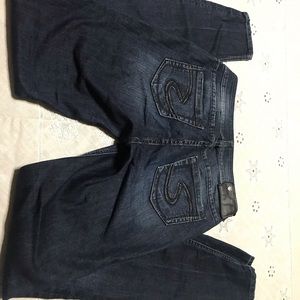 Silver Jeans‎ 25 x 30 Suki Jegging Ankle Dark Mid